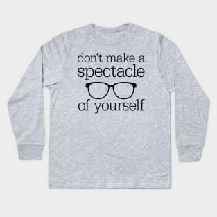 Spectacle of Yourself Kids Long Sleeve T-Shirt